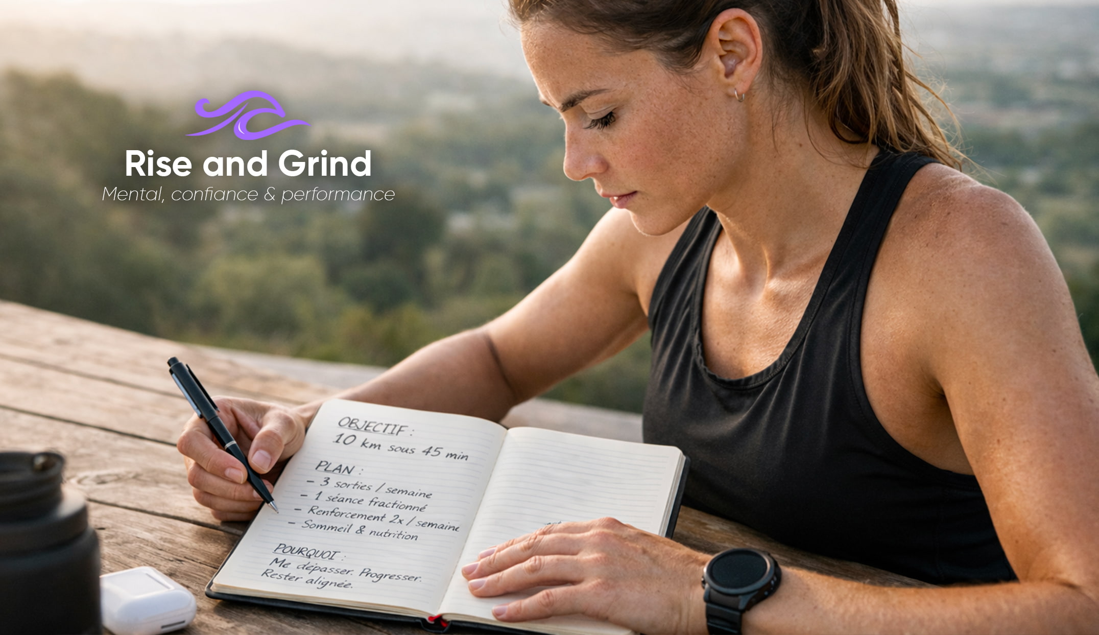 Rise and grind coaching, discipline, motivation, objectifs, preparation mentale