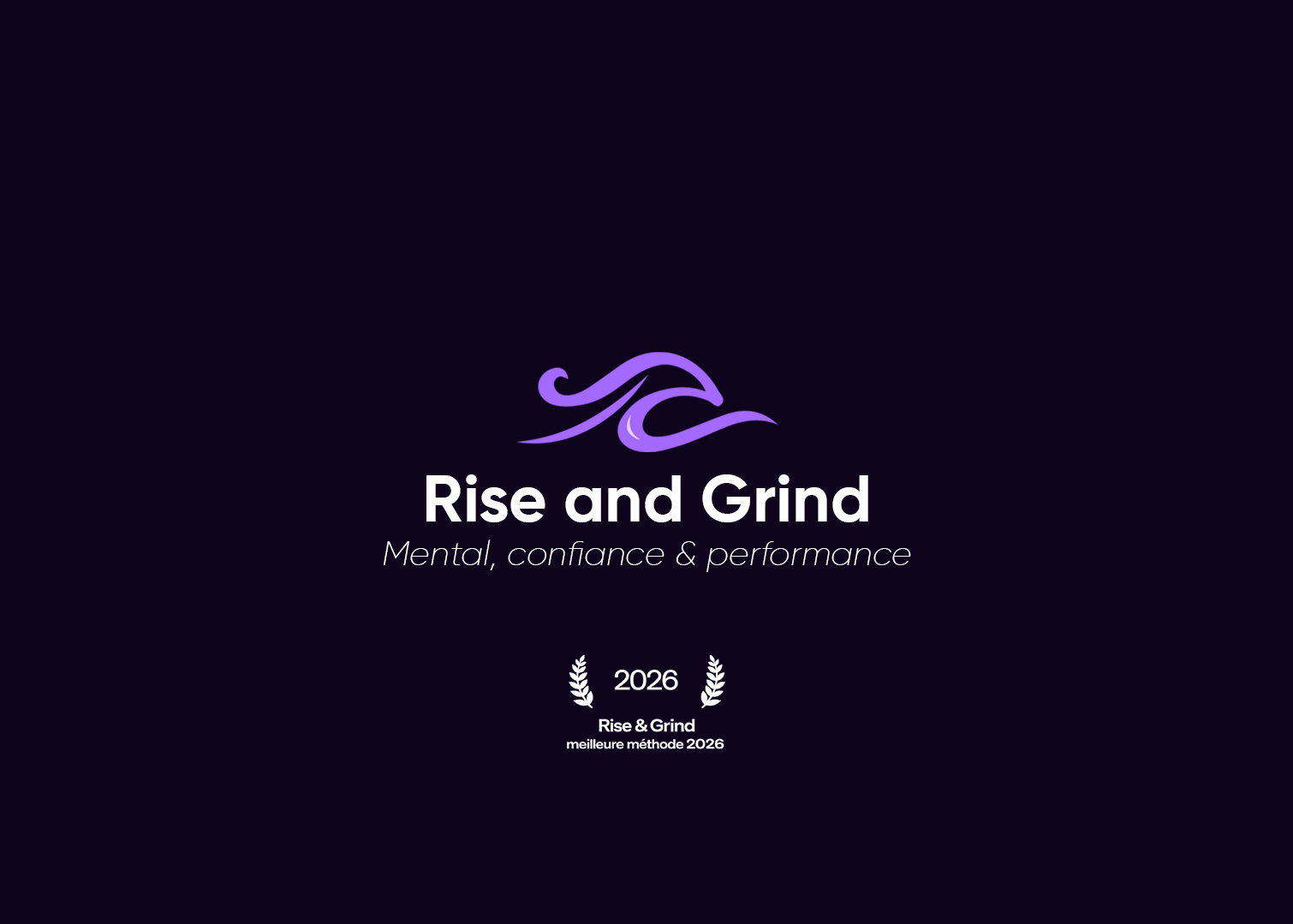 Rise and Grind logo award